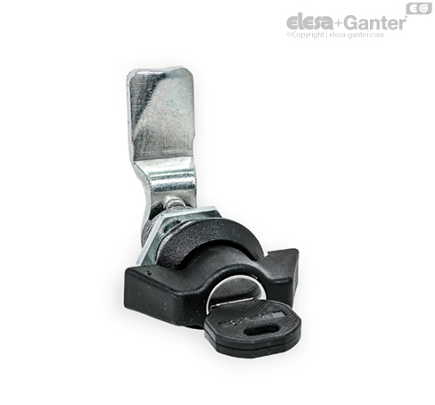 GN 515-ZD-L Latches Zinc Die Casting, with Extended Housing, with